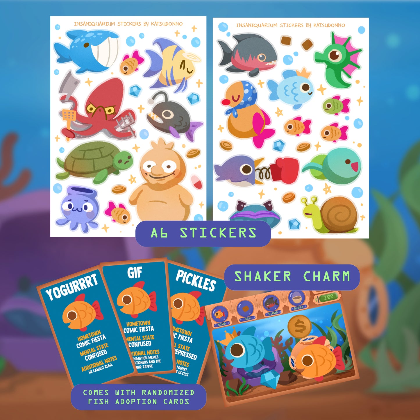 (PRE-OPRDER) Insaniquarium Series