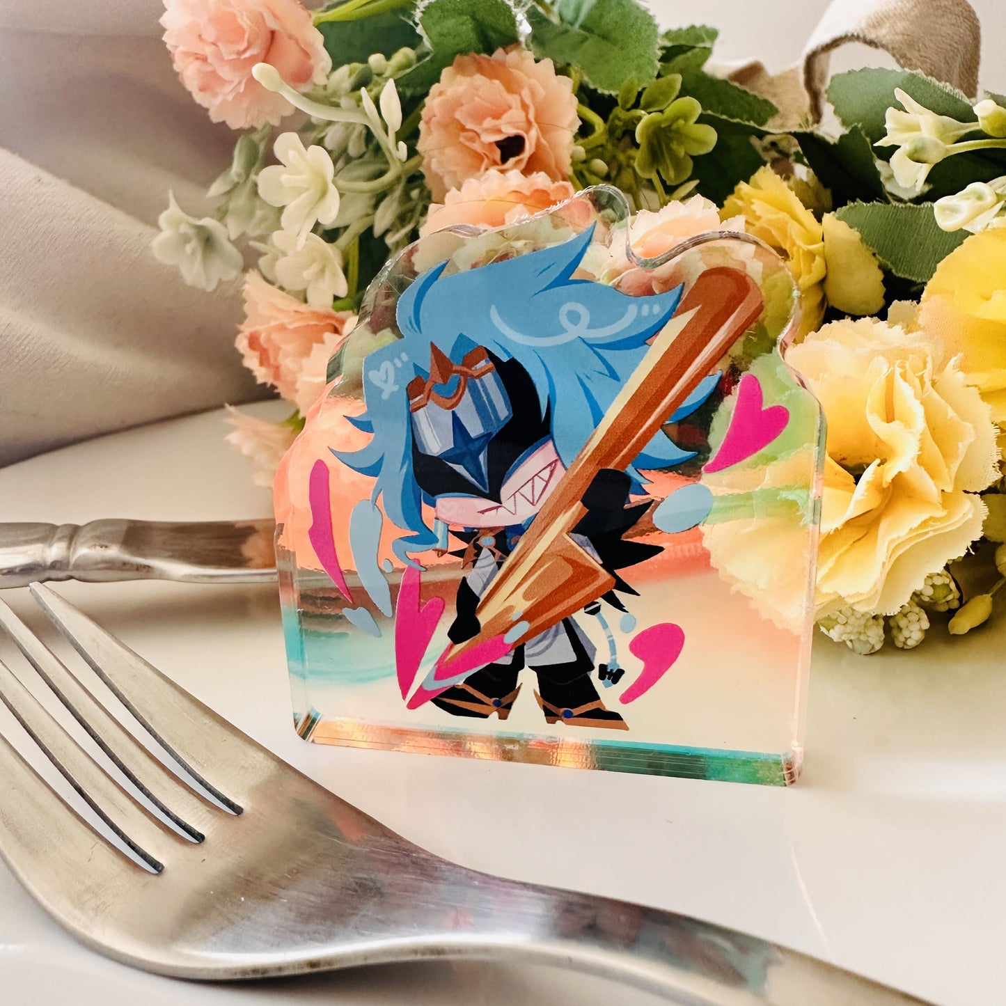 Genshin Impact Thick Acrylic Mealpals Standees