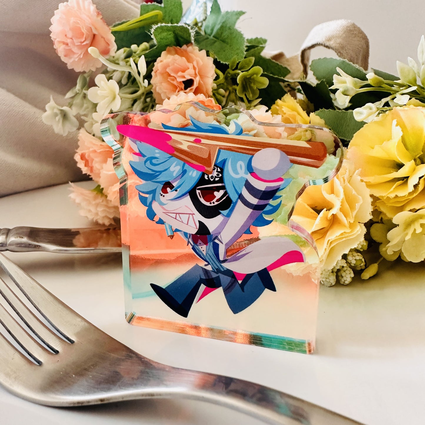 Genshin Impact Thick Acrylic Mealpals Standees