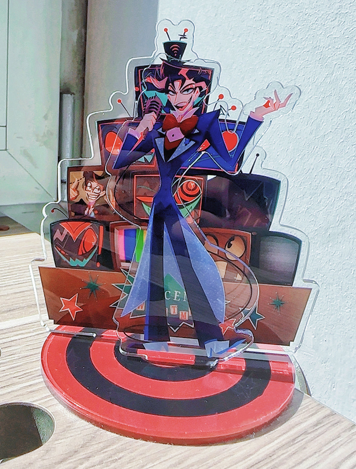 The Vincent Whittman show - Standee (Hazbin Hotel)