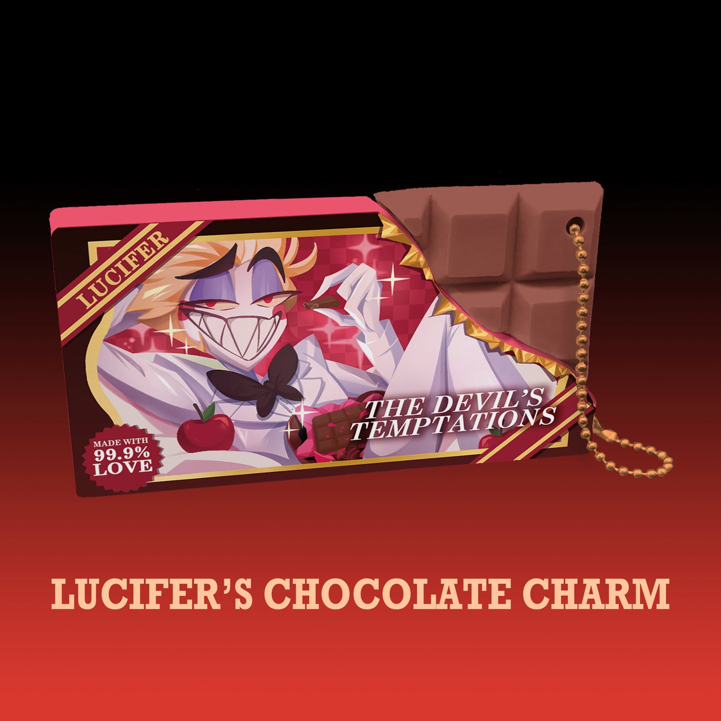 (PRE-ORDER) Hazbin Hotel Chocolate Charm