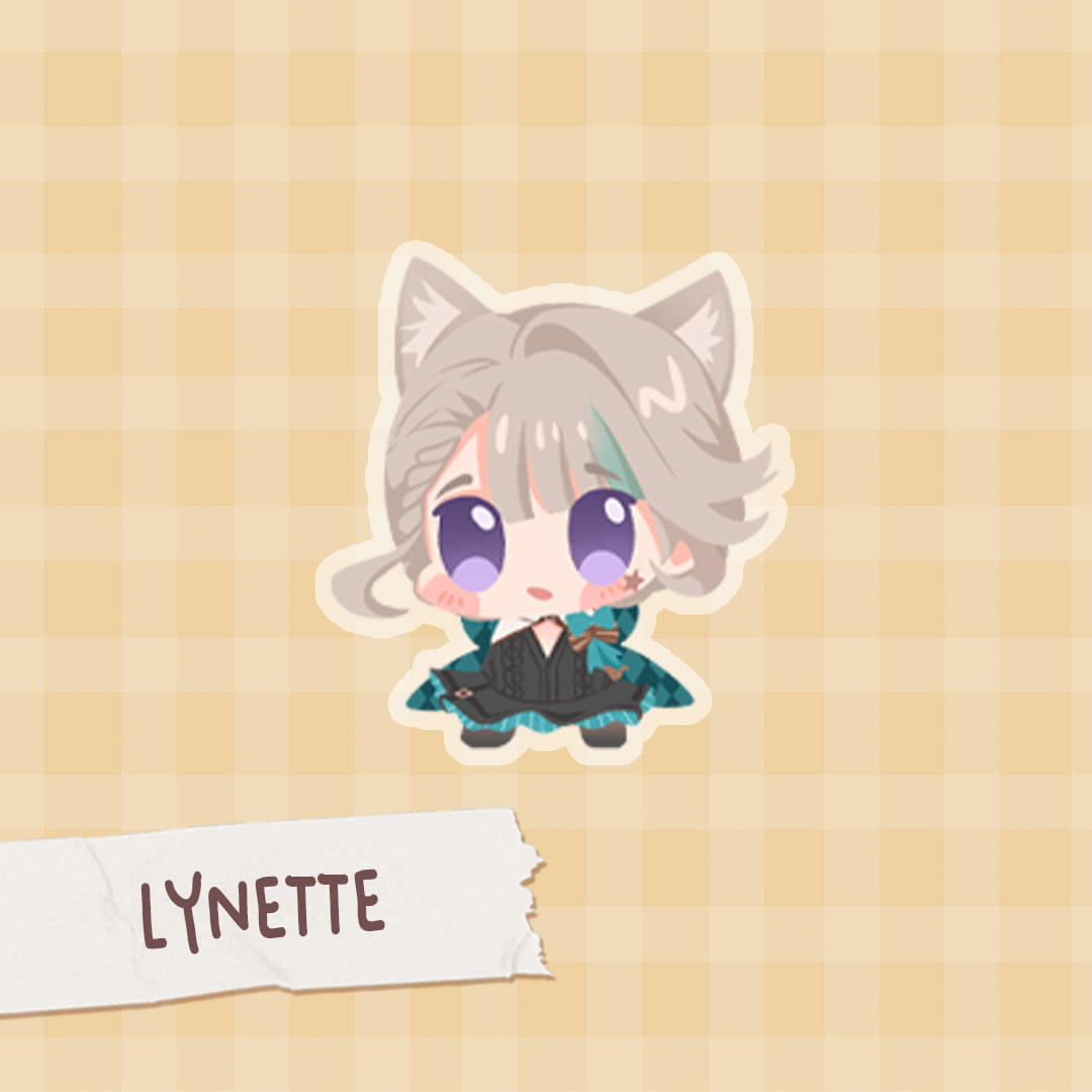 Genshin Impact Chibi Small Acrylic standee
