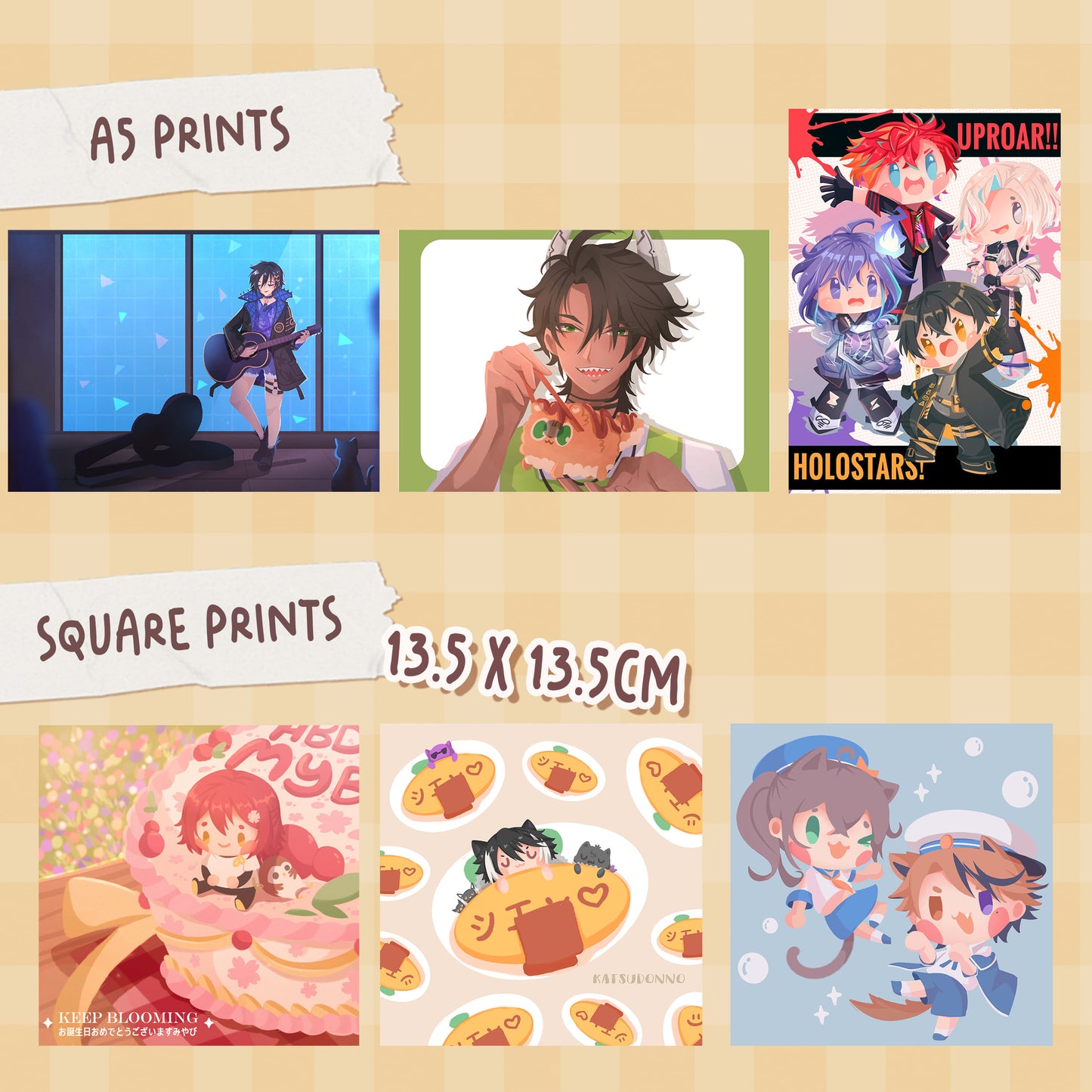 Holostars & Holotempus Art Prints