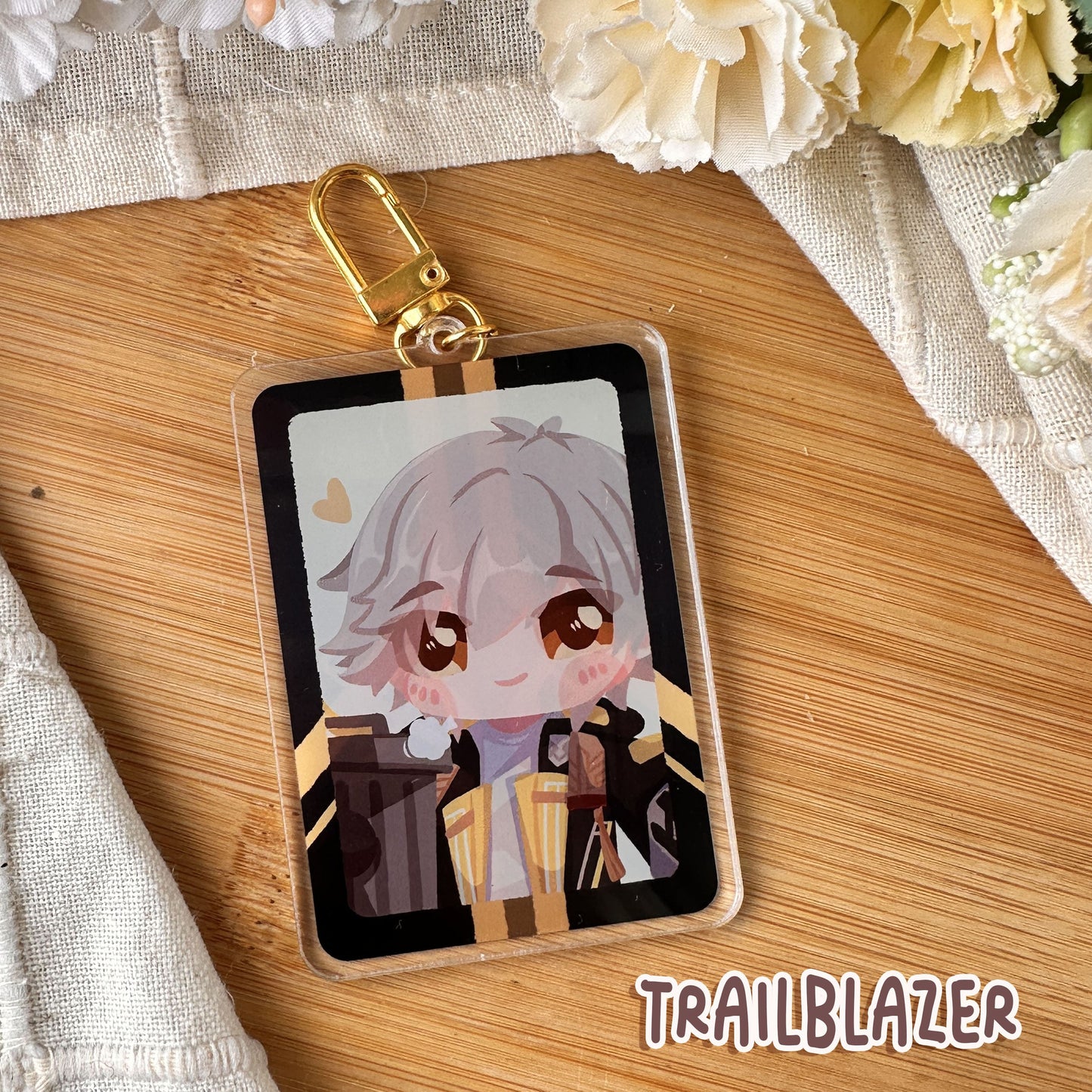 Honkai Star Rail chibi rainbow acrylic Keychains