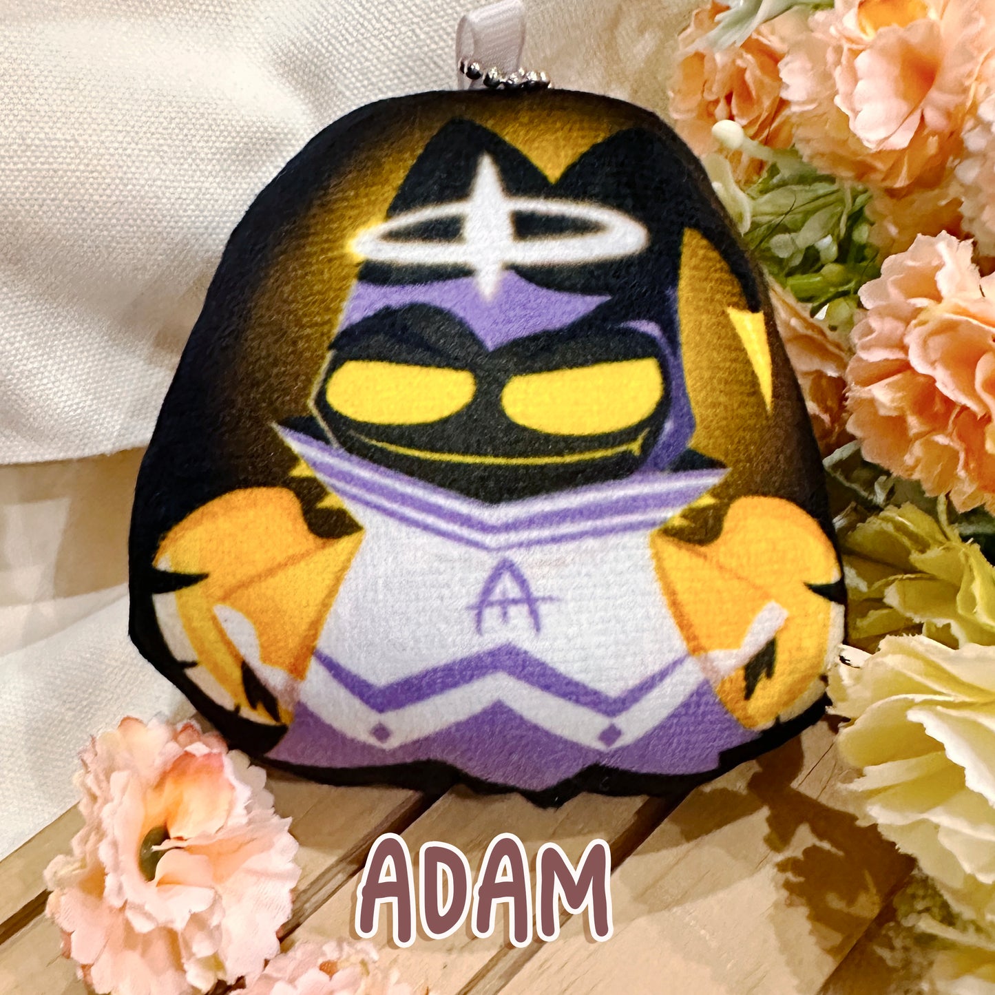 Adam Squeaky Plushie Keychain