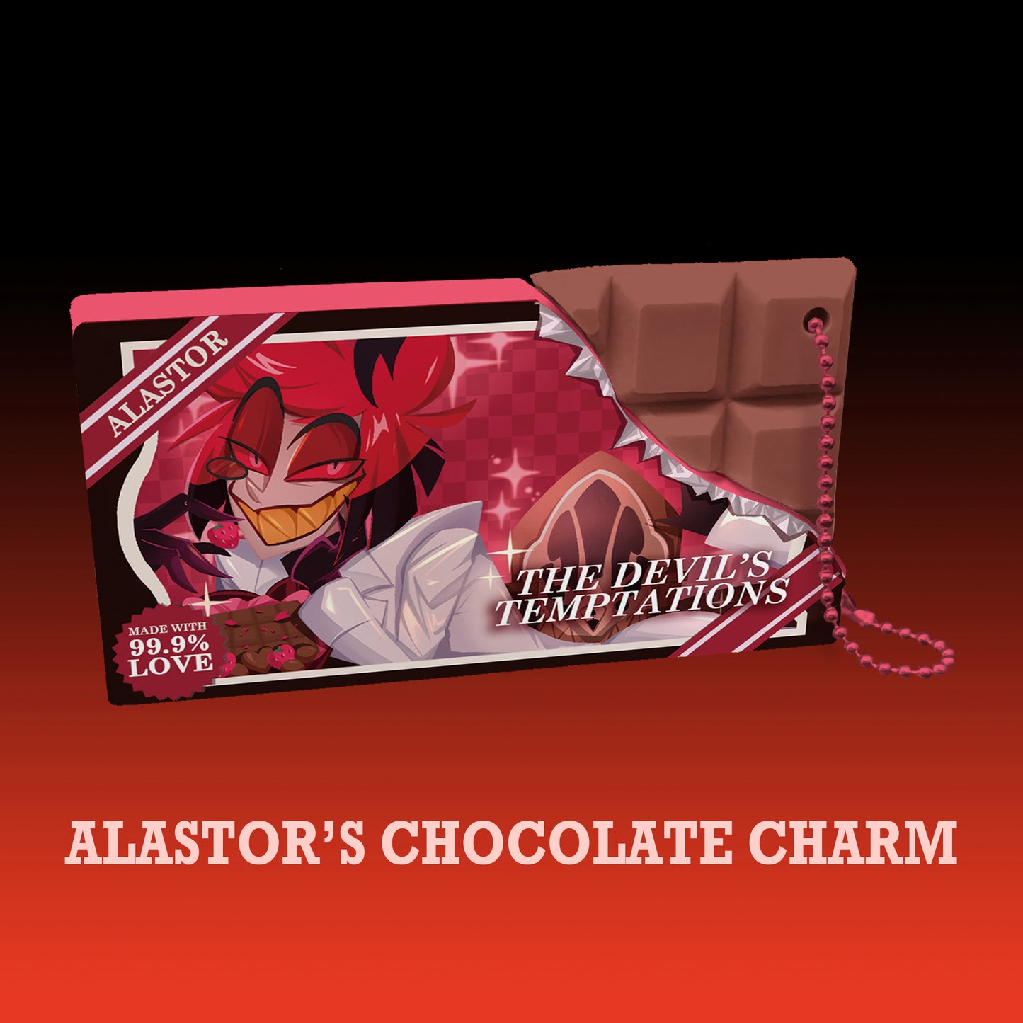 (PRE-ORDER) Hazbin Hotel Chocolate Charm