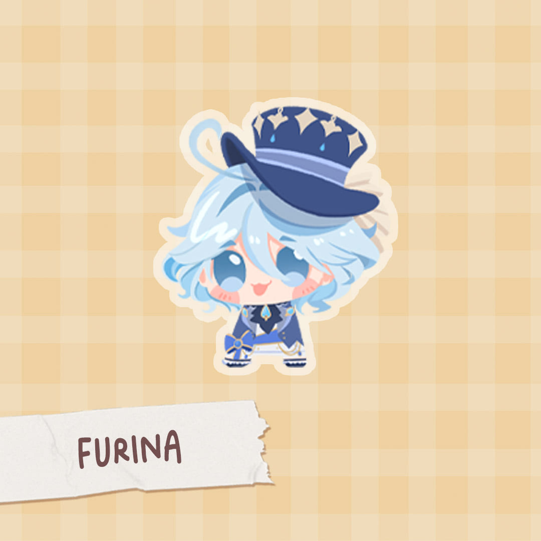 Genshin Impact Chibi Small Acrylic standee
