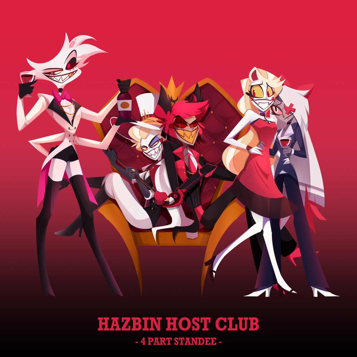 (PRE-ORDER) Hazbin Hotel Standees