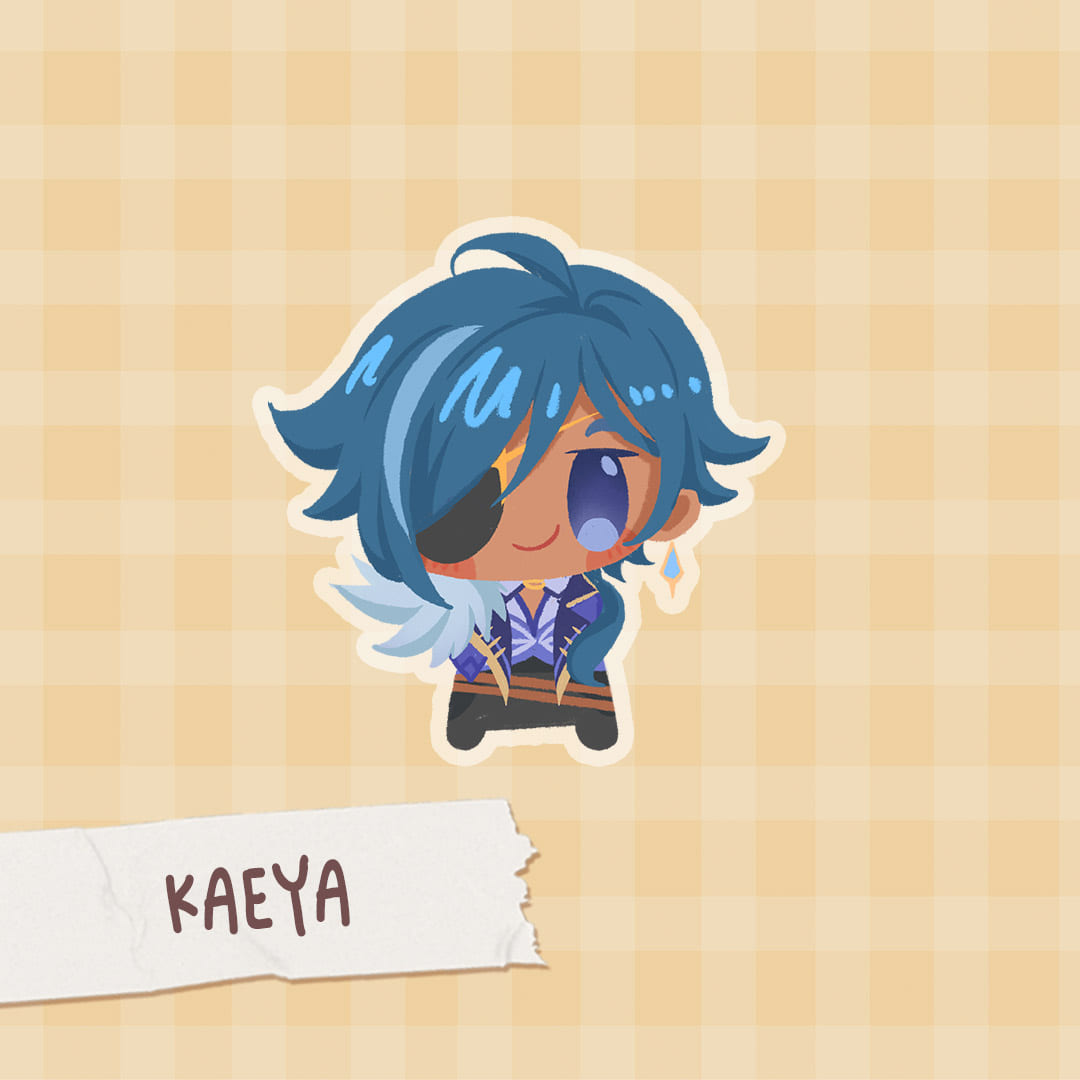 Genshin Impact Chibi Small Acrylic standee