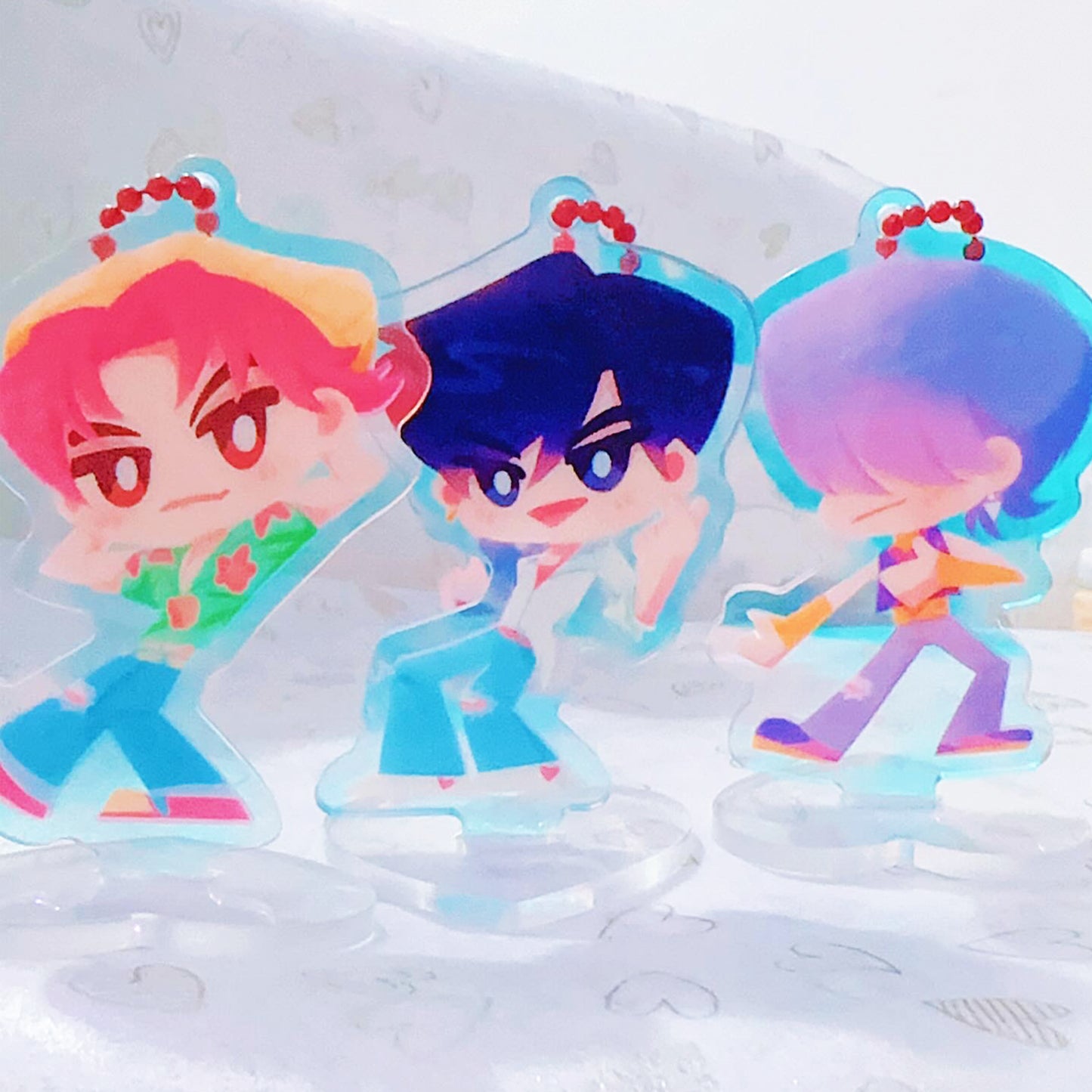 KPOP DEMON HUNTERS Acrylic Standee + Charms