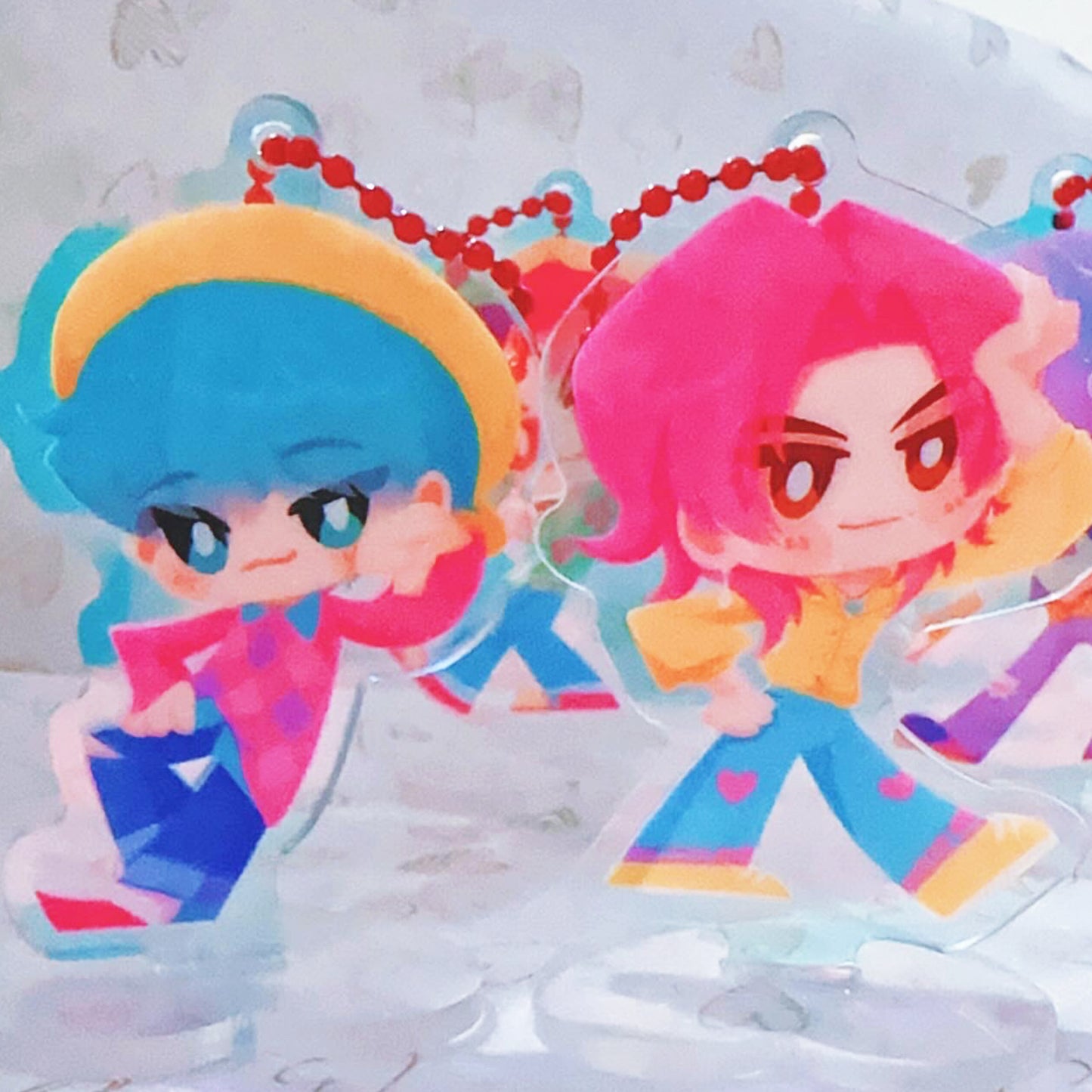 KPOP DEMON HUNTERS Acrylic Standee + Charms