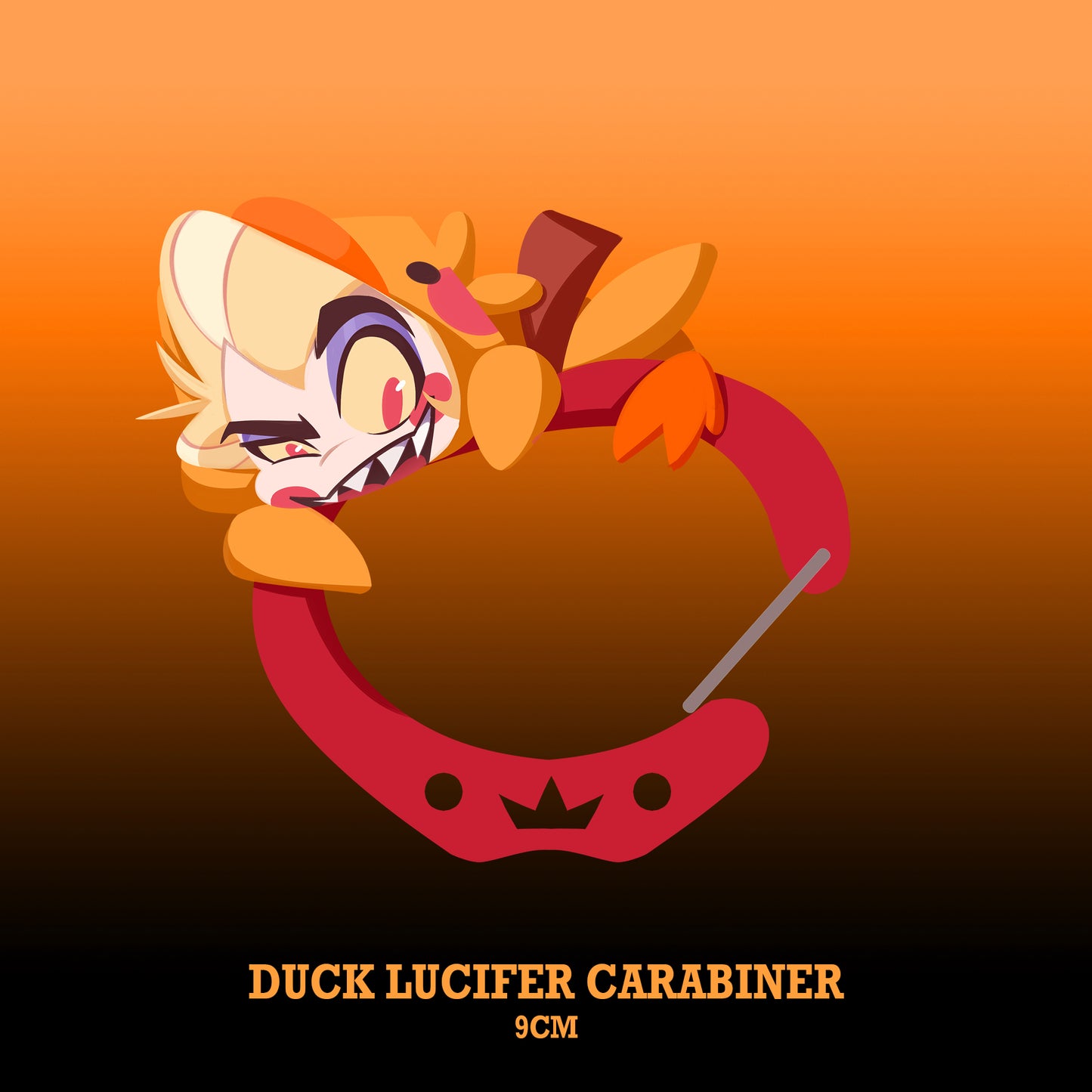 (PRE-ORDER) Hazbin Hotel acrylics , Carabiners and Phone grips