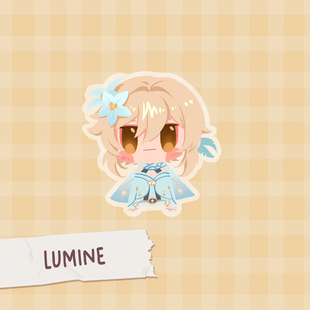 Genshin Impact Chibi Small Acrylic standee