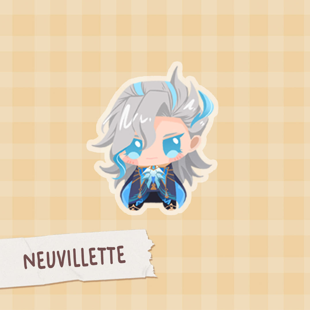 Genshin Impact Chibi Small Acrylic standee