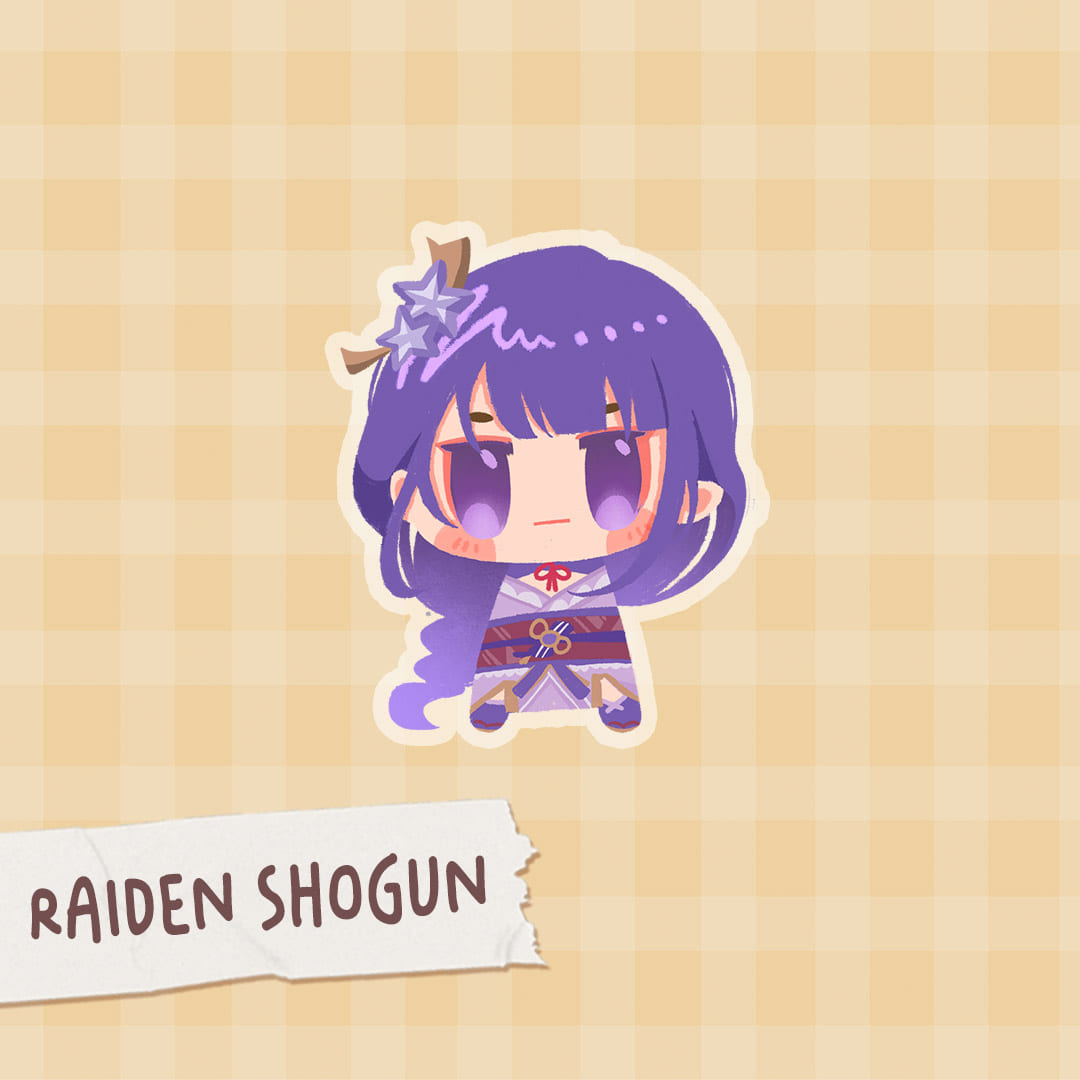 Genshin Impact Chibi Small Acrylic standee