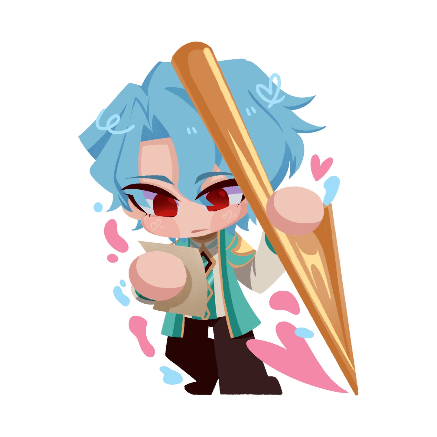 (PREORDER) Dottore segments Acrylic Mealpals Standees