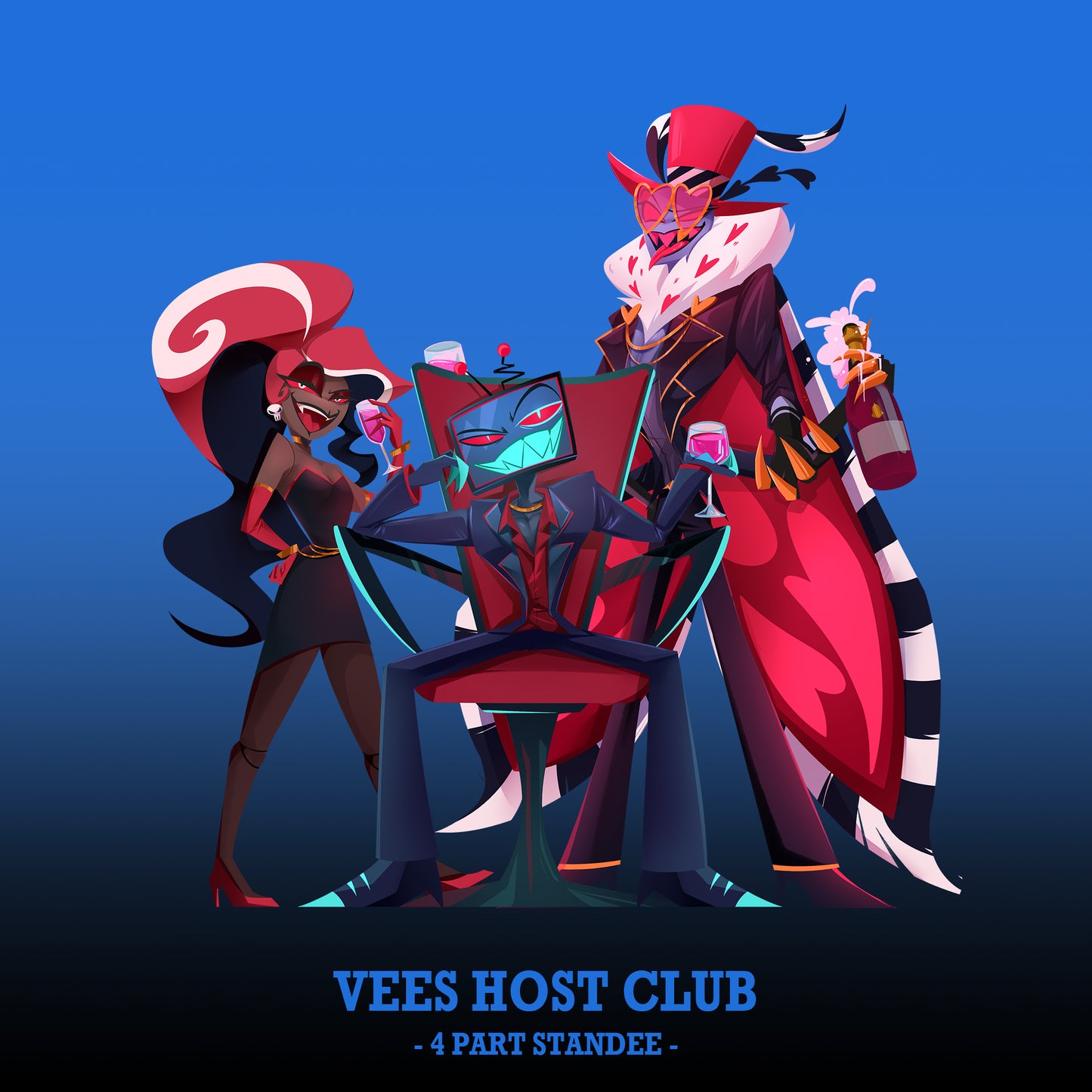 (PRE-ORDER) Hazbin Hotel Standees