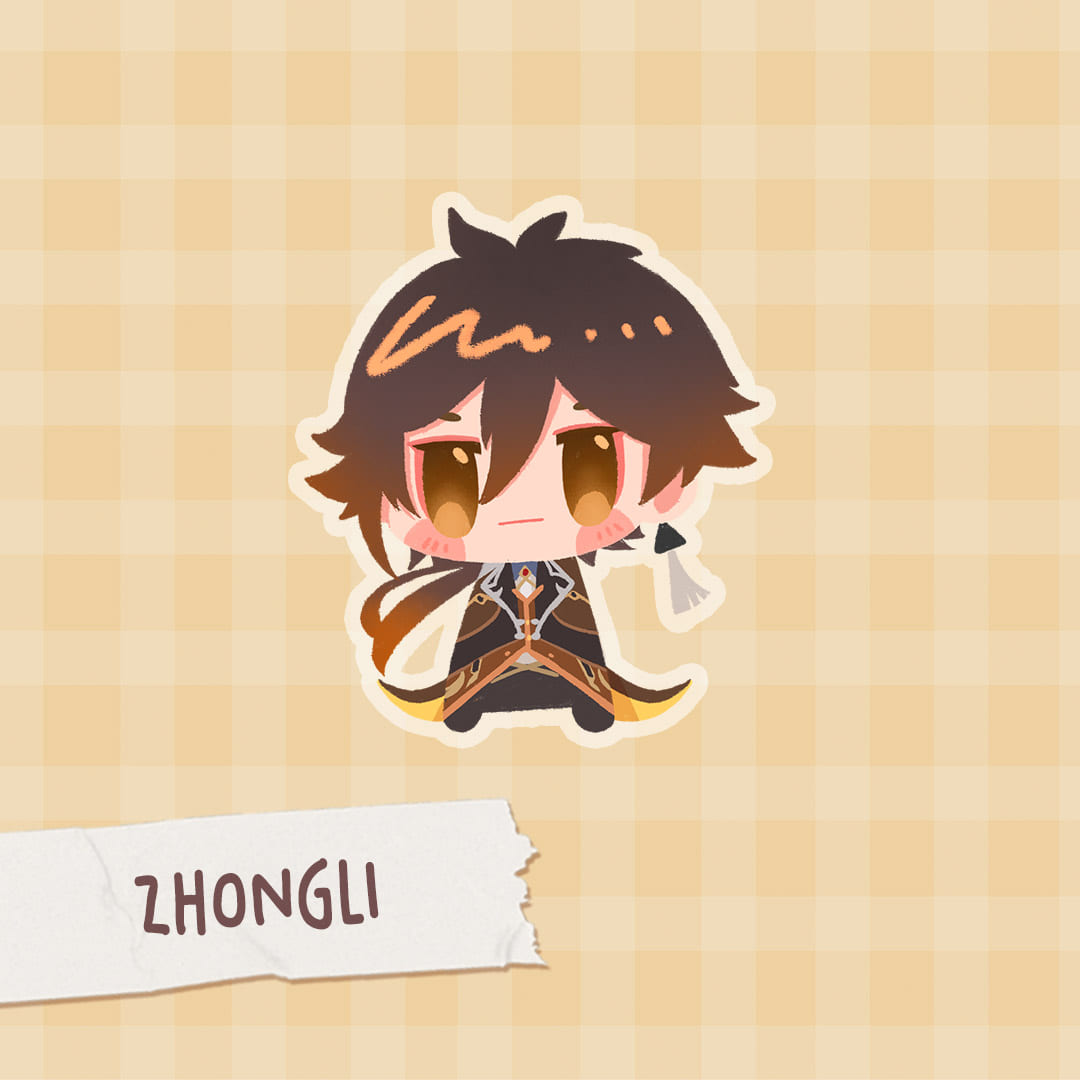 Genshin Impact Chibi Small Acrylic standee