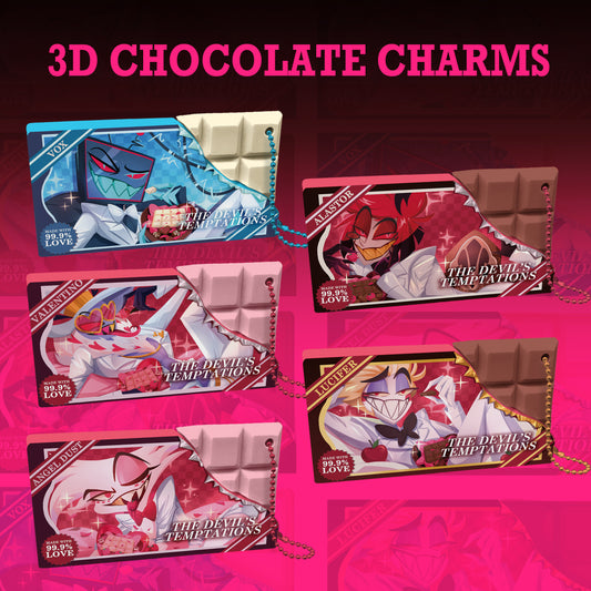 (PRE-ORDER) Hazbin Hotel Chocolate Charm