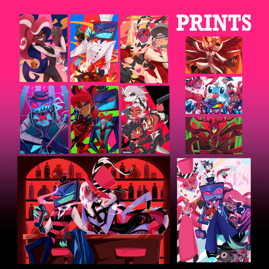 Hazbin Hotel Prints