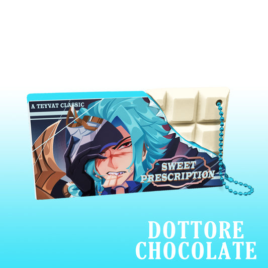 (PRE-ORDER) Genshin Impact Dottore 3d Chocolate Charm
