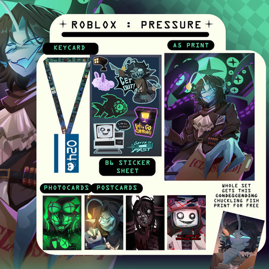 (PRE-OPRDER) Roblox Pressure series
