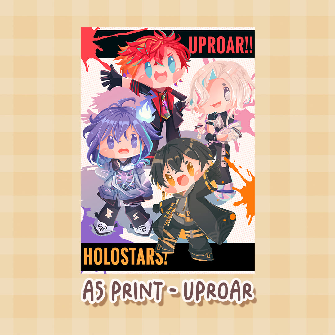 Holostars & Holotempus  Art Prints