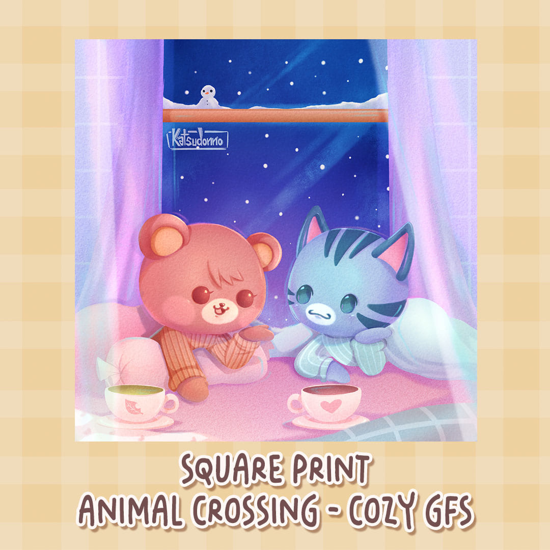 Animal Crossing Art Print