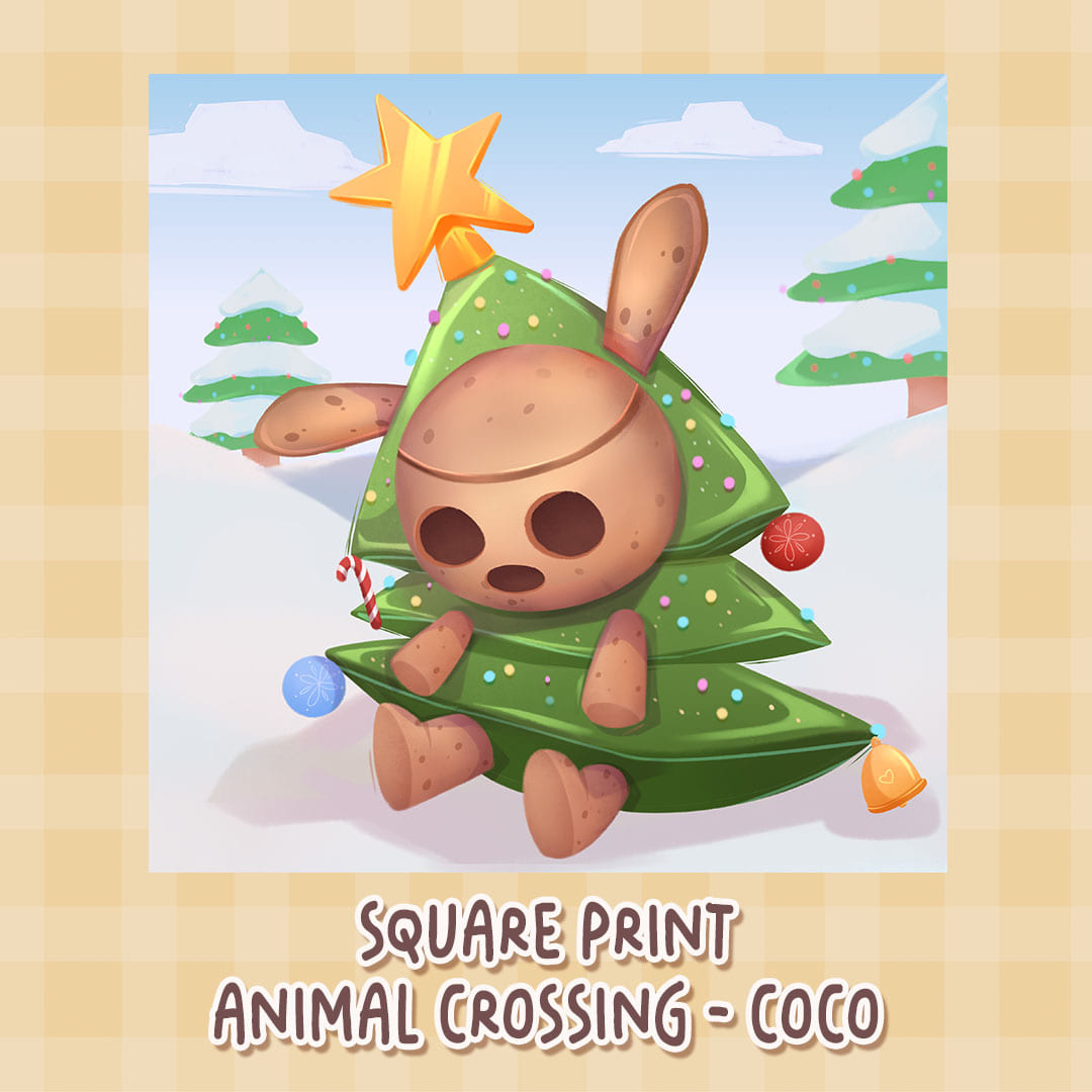 Animal Crossing Art Print