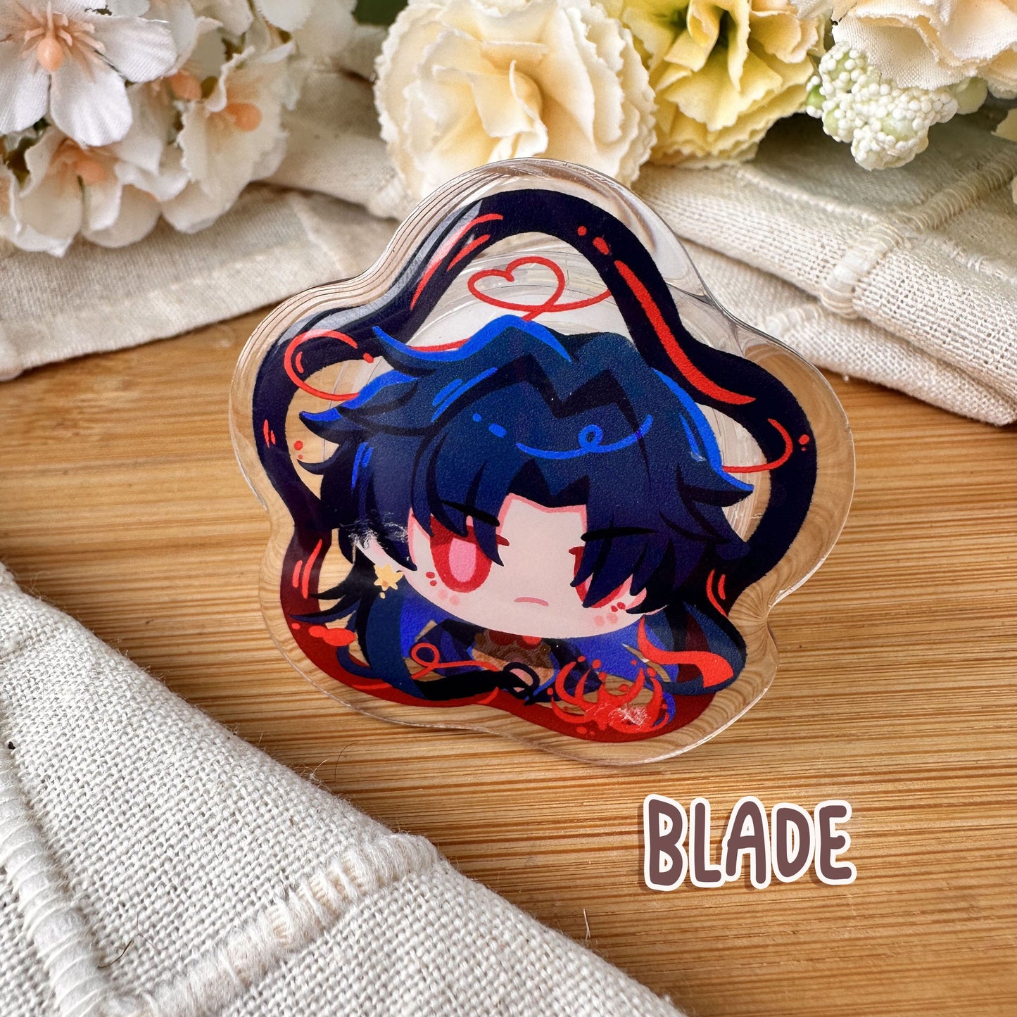 Honkai Star Rail chibi Acrylic Phone Grip