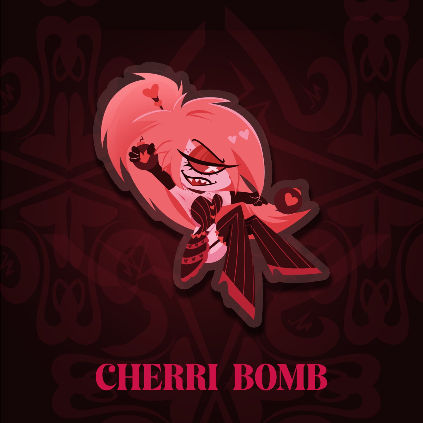 (PREORDER) Love Potion - DIY Shaker charm - Hazbin Hotel Valentines Day special