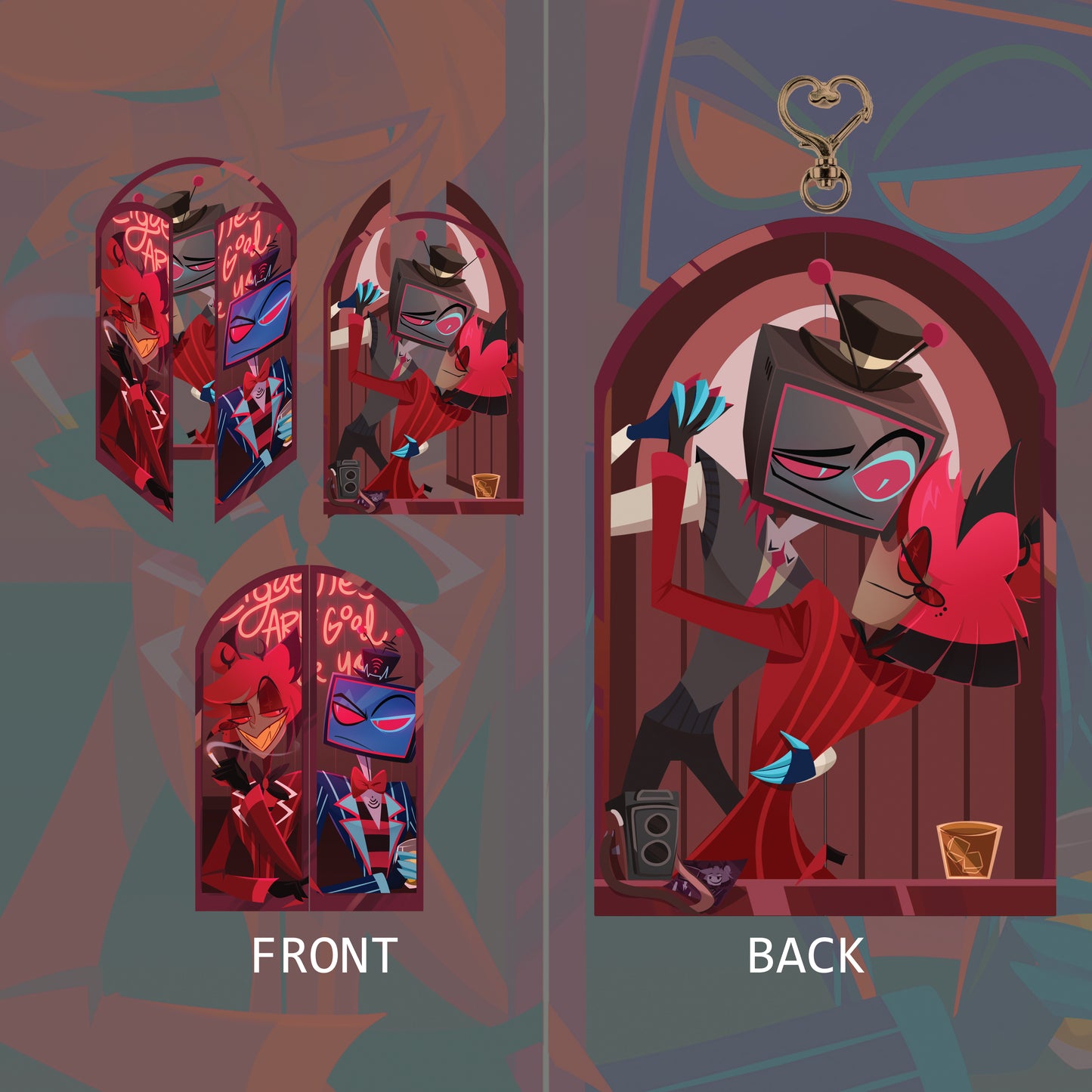 (PREORDER) Radiostatic Window charm
