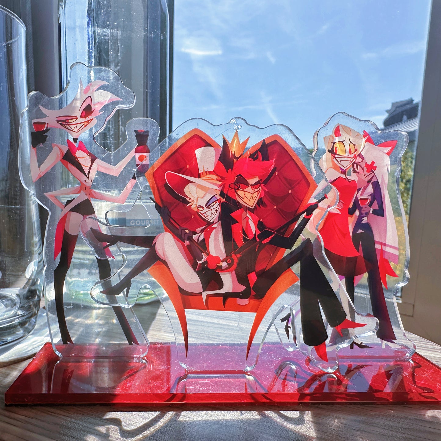 (PREORDER) Hazbin Hotel +Vees Host themed Acrylic Standees