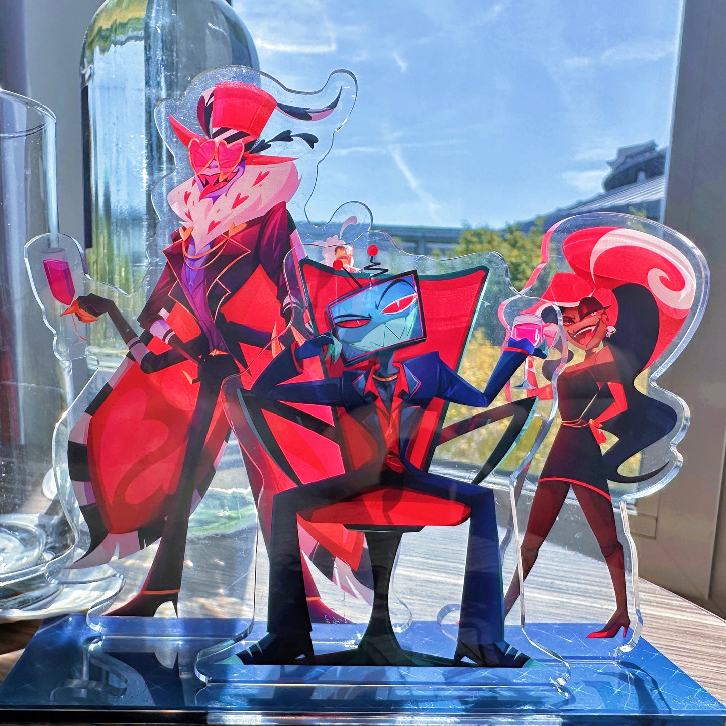 (PREORDER) Hazbin Hotel +Vees Host themed Acrylic Standees