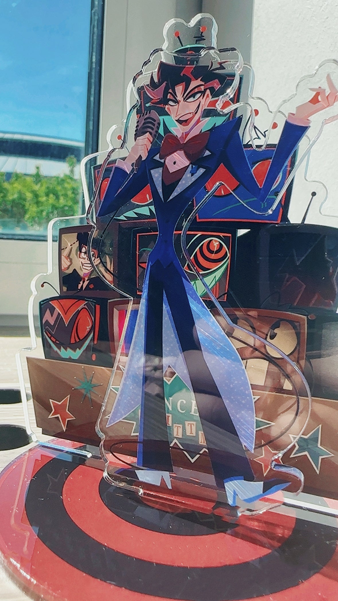 The Vincent Whittman show - Standee (Hazbin Hotel)