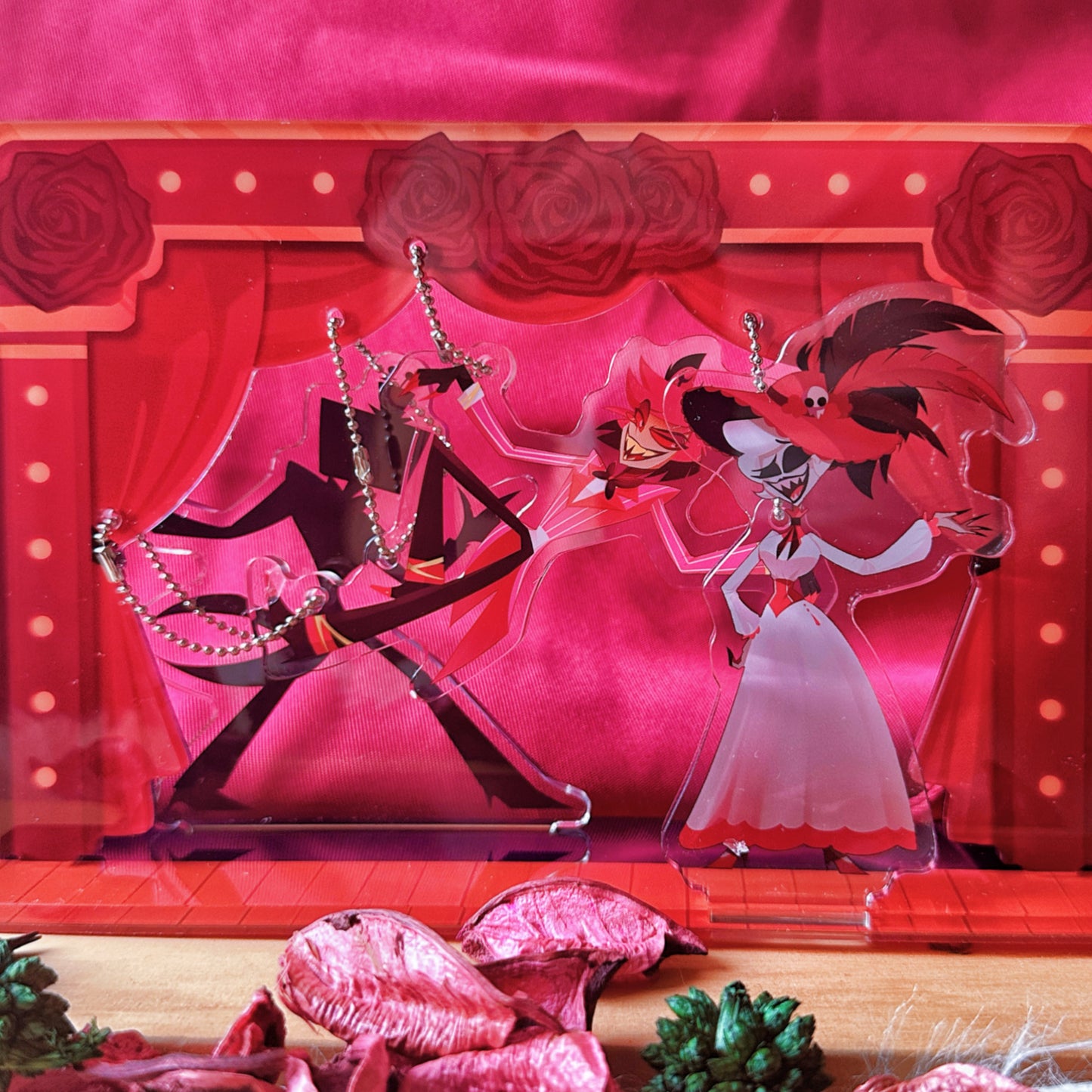 Hazbin Hotel S2 - Don't You Forget double sided standee diorama