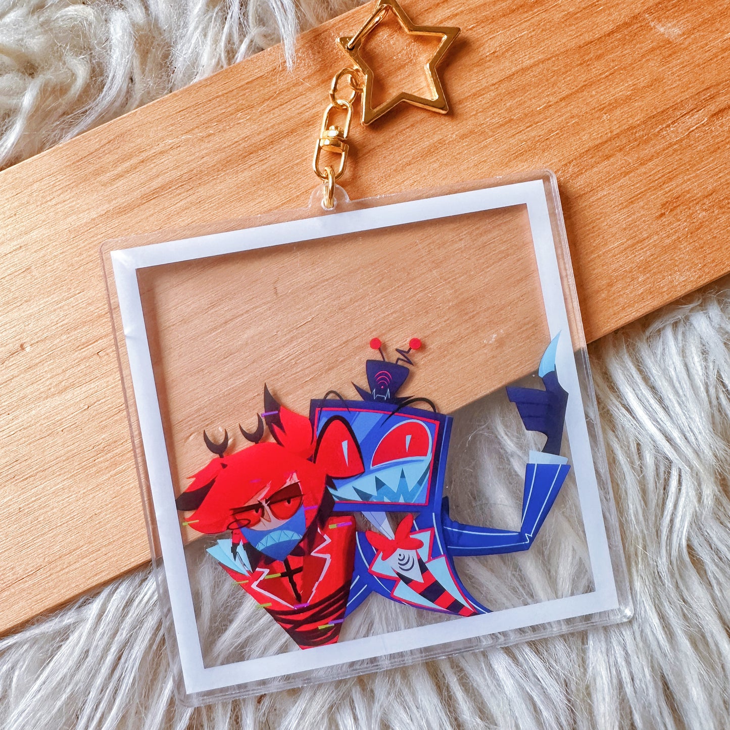 Radiostatic Frame charm