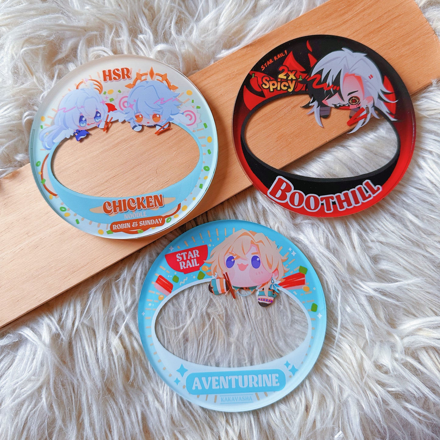 Honkai Star Rail Cup noodle / coaster