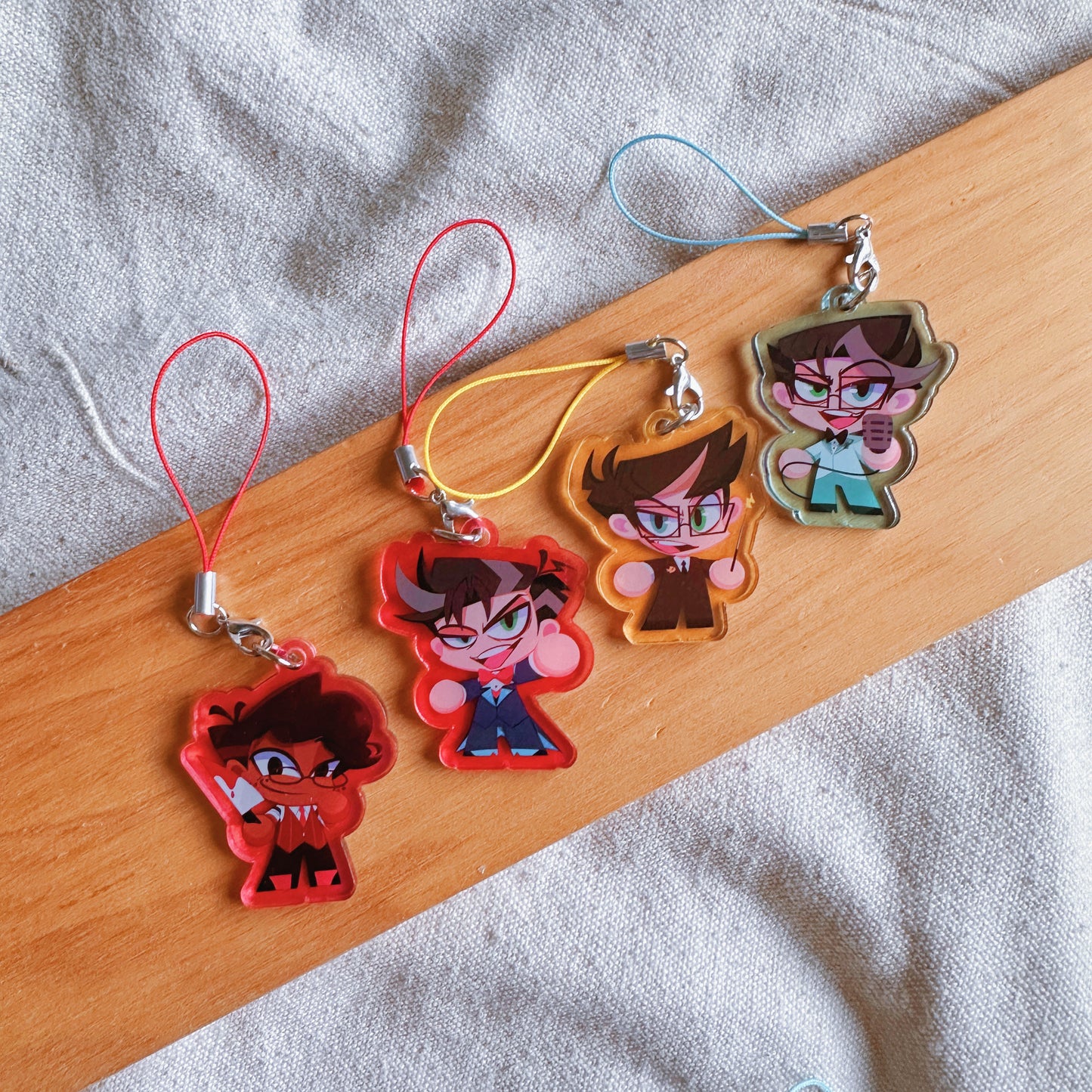 The Vees & Alastor Minicharms