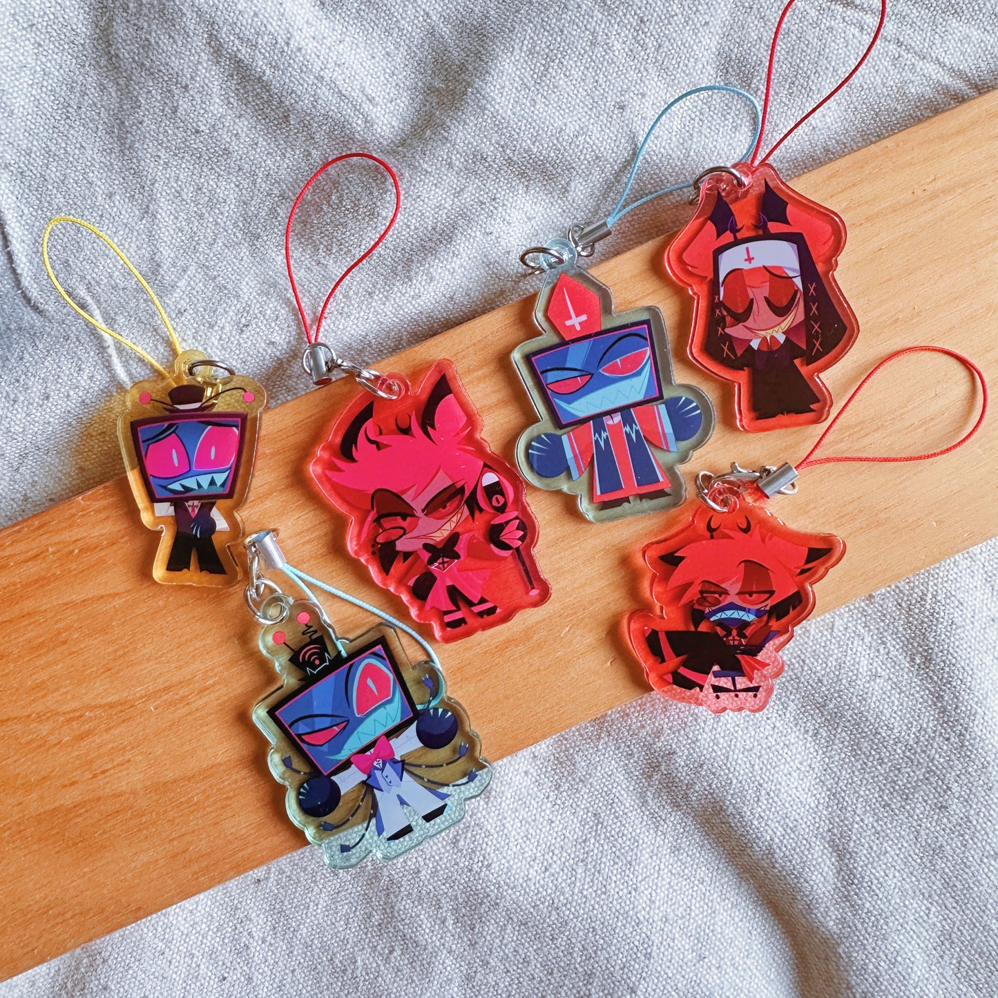 The Vees & Alastor Minicharms