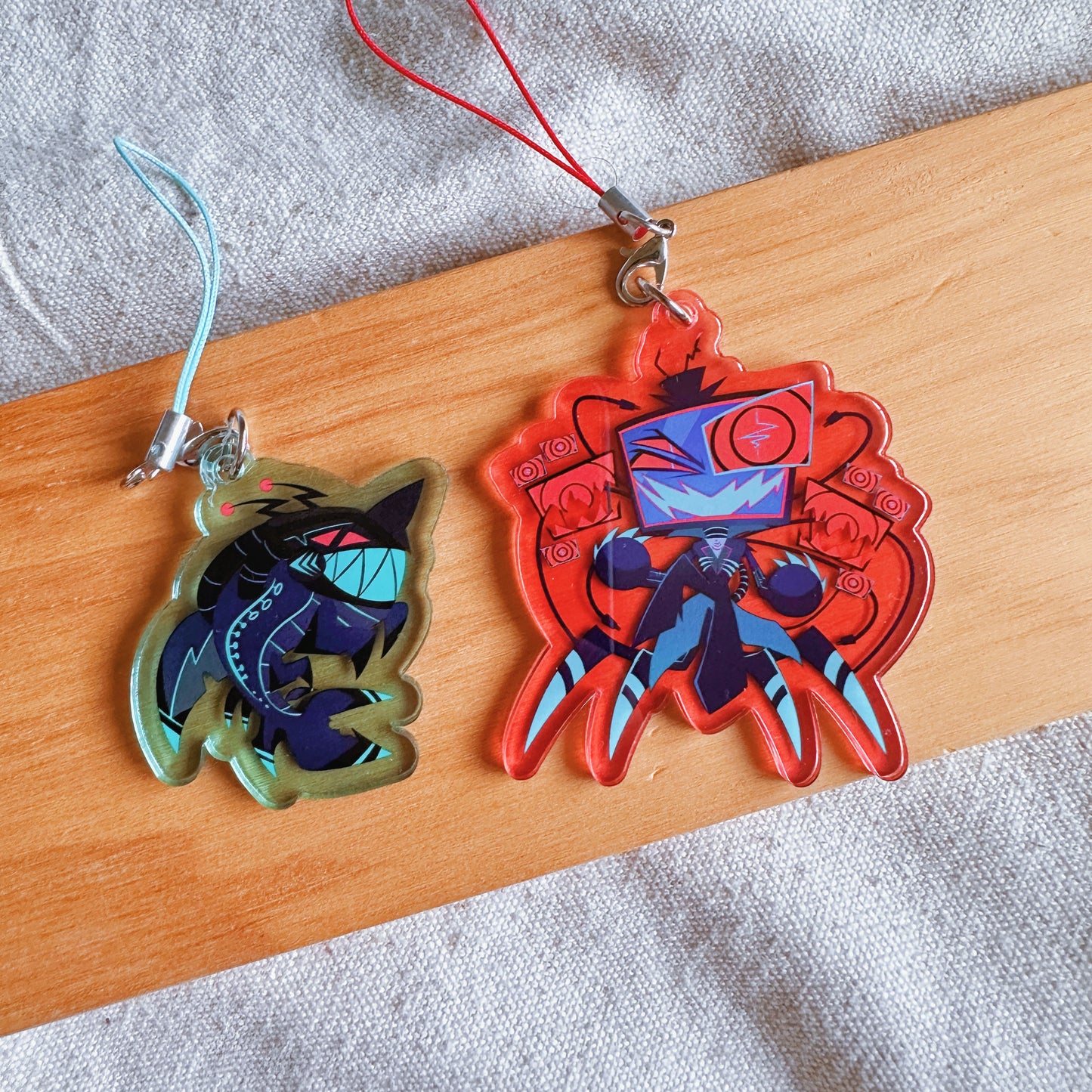 The Vees & Alastor Minicharms