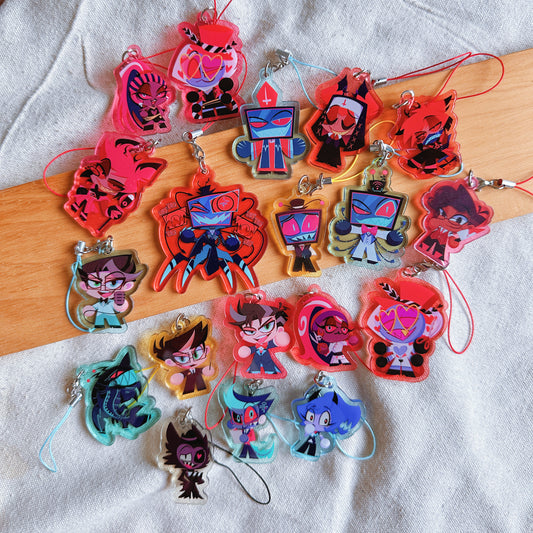 The Vees & Alastor Minicharms