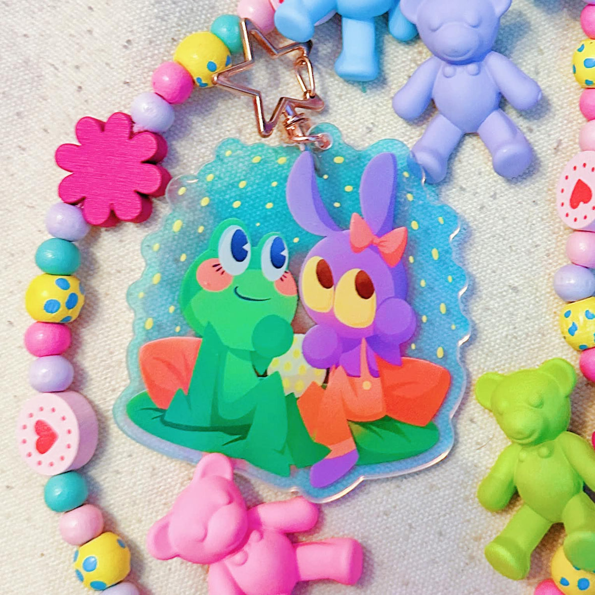 The Amazing Digital Circus Rainbow charms
