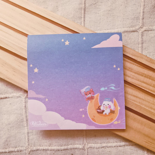 Snowball & Tofu Sticky Notes memopad