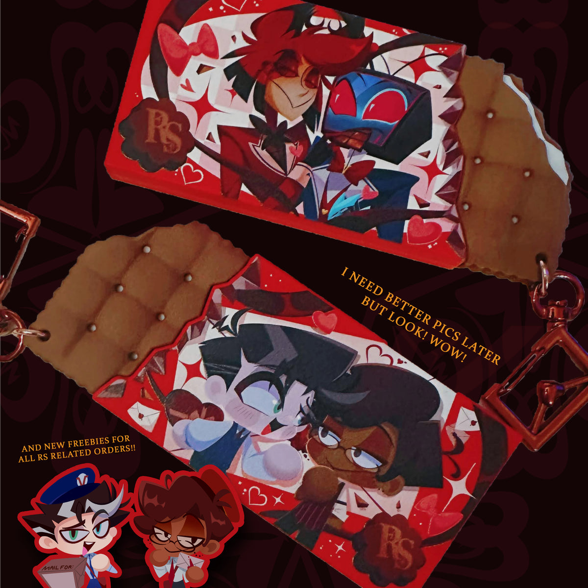Radiostatic Ice cream Biscuit charms