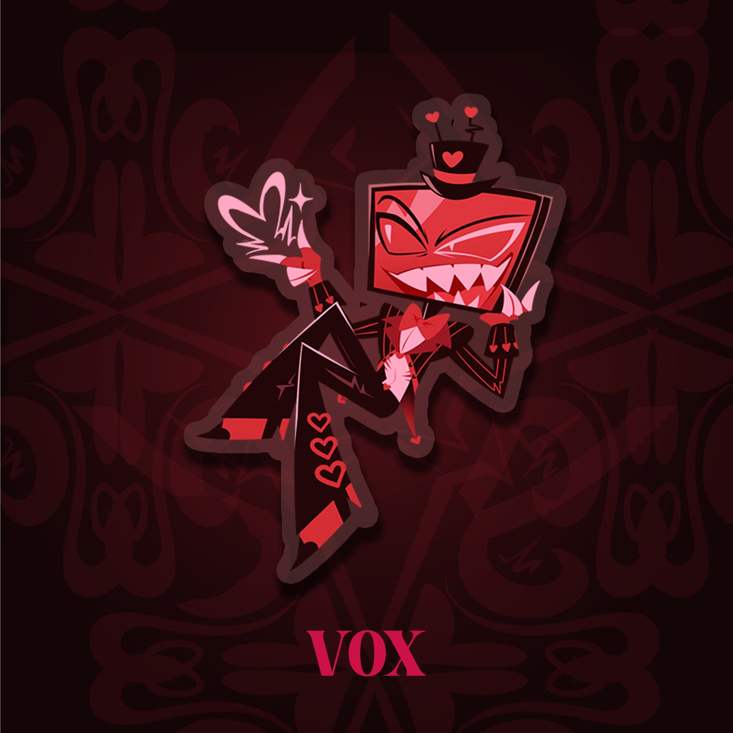 (PREORDER) Love Potion - DIY Shaker charm - Hazbin Hotel Valentines Day special