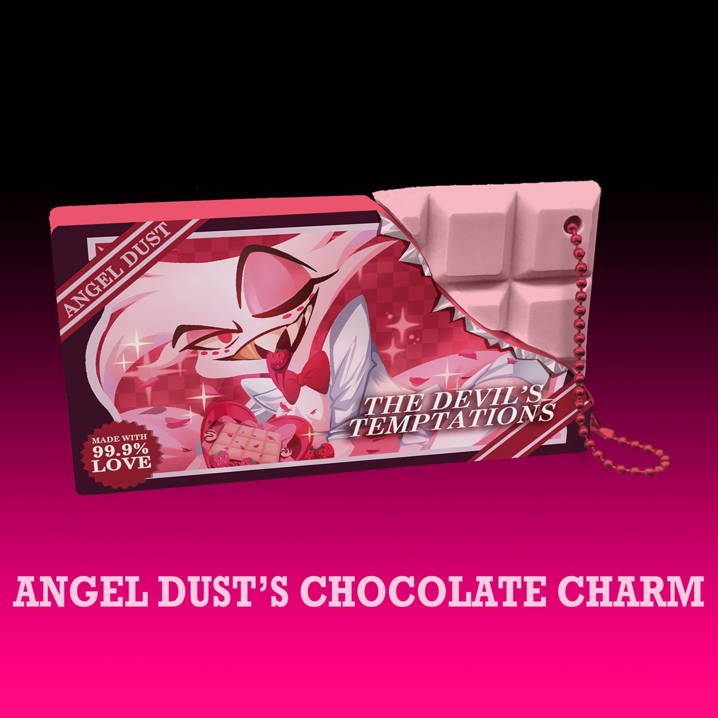 (PRE-ORDER) Hazbin Hotel Chocolate Charm