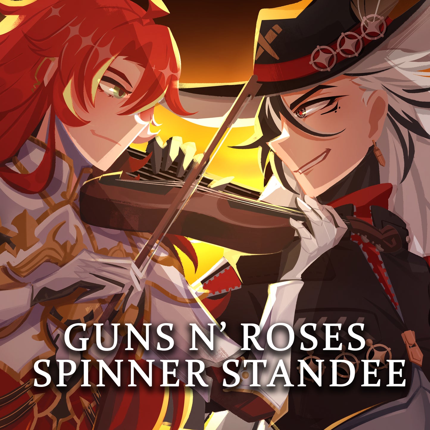 Argenti & Boothill Spinner Acrylic Standee