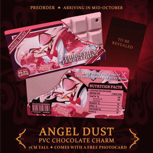 [PRE-ORDER] Angel Dust PVC CHocolate Charm