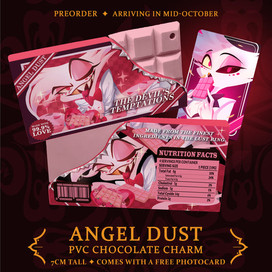 Angel Dust PVC Chocolate Charm